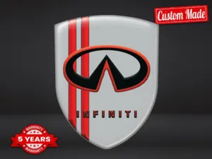Infiniti Pegatina Silicona Edición Exclusiva Etiquetas Cúpula